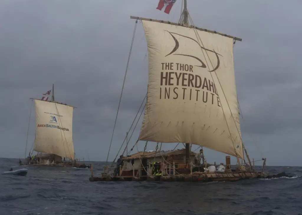 The Kon-Tiki2 expedition will focus on documenting climate changes, marine life and pollution Photo: Kon-Tiki2