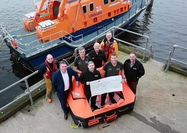 The participants raised a combined total of £2,000 for the Royal National Lifeboat Institution