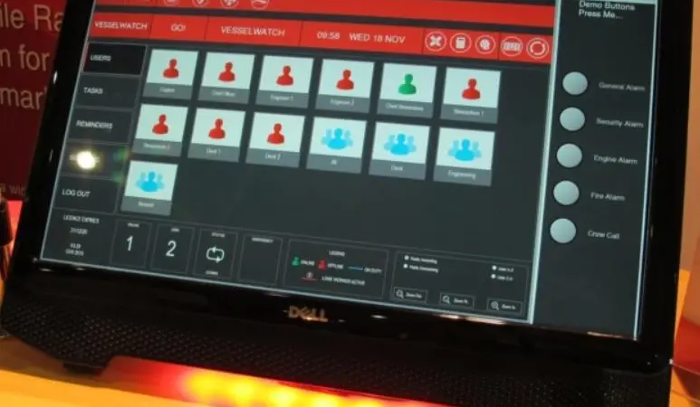 The possibilities with Vessel Watch are endless and the system can be tailored to specific vessel requirements.