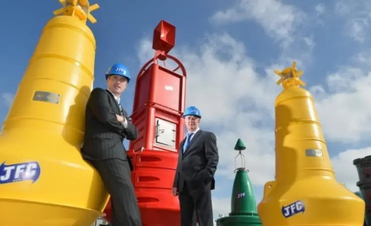 The buoys were officially launched at the recent ‘Innovating the future of Marine Navigation Safety’ conference