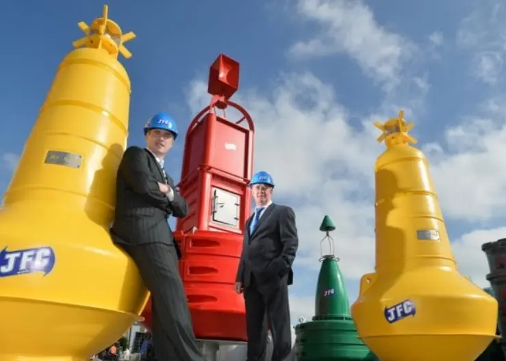 The buoys were officially launched at the recent ‘Innovating the future of Marine Navigation Safety’ conference