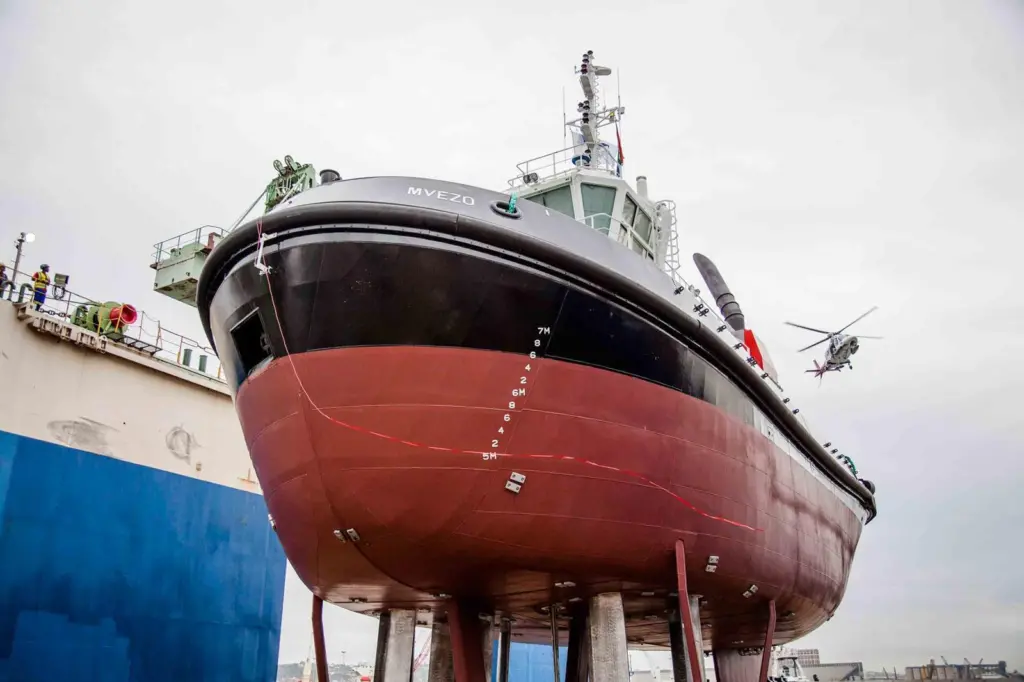 Transnet's new tugs feature Voith Schneider propulsion units (Transnet)