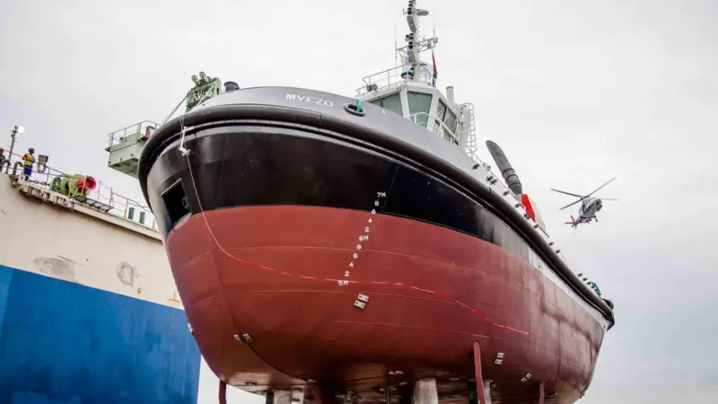 Transnet's new tugs feature Voith Schneider propulsion units (Transnet)