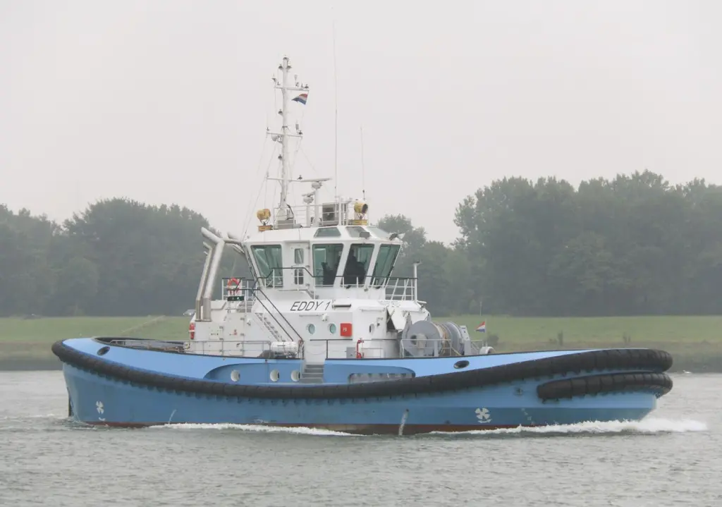 Iske's new tug is a development of the first EDDY Tug design 'Eddy 1' (Peter Barker)