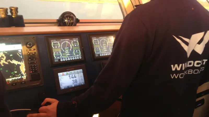 The ECO-PILOT gives the crew access to clear and precise consumption data