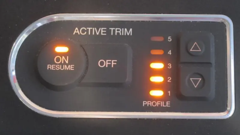 Mercury's new Active Trim can be switched off