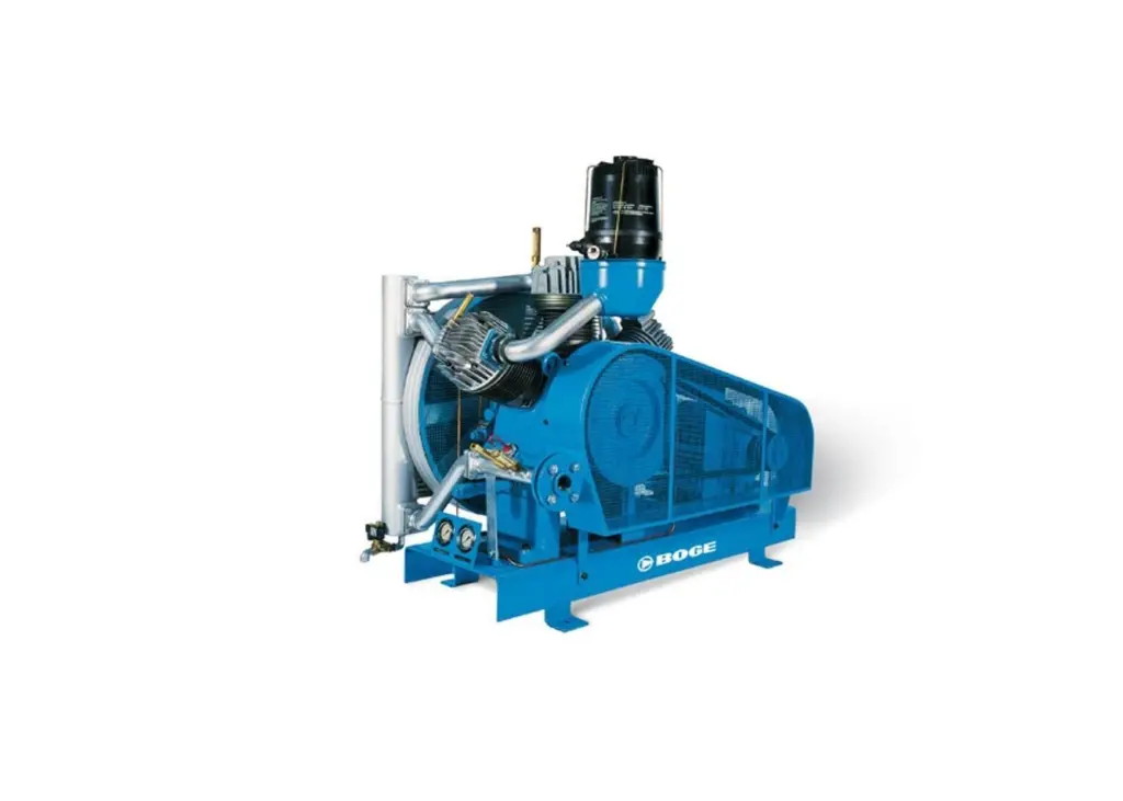 BOGE Compressors has a new product range for the marine sector including the SRH-/RH-starting air piston compressor