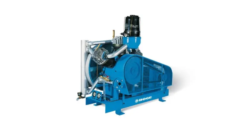 BOGE Compressors has a new product range for the marine sector including the SRH-/RH-starting air piston compressor