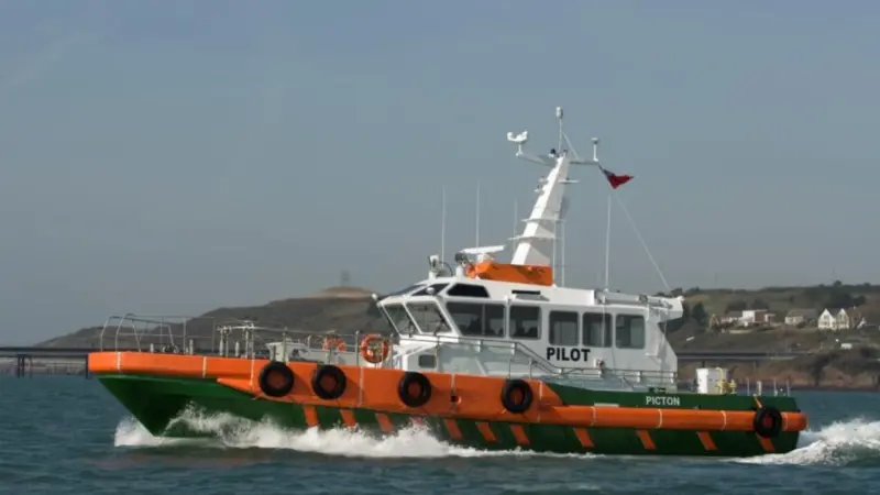 One of the port's current pilot boats 'Picton'