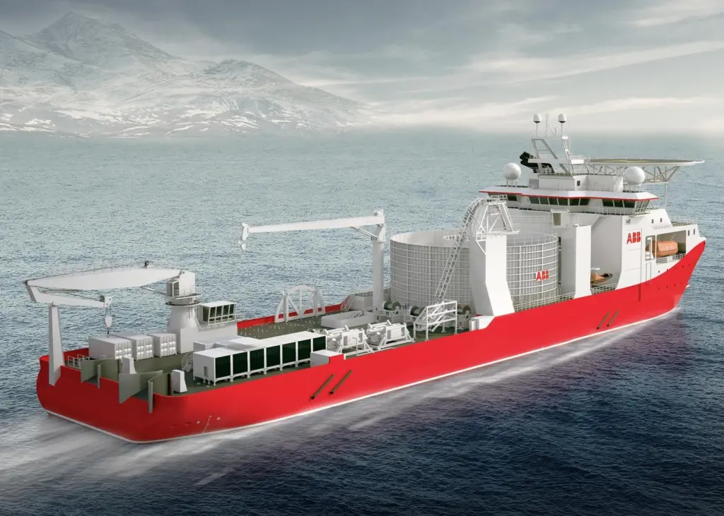 The vessel’s diesel-electric propulsion system will be powered by six high-speed Caterpillar 3516 propulsion