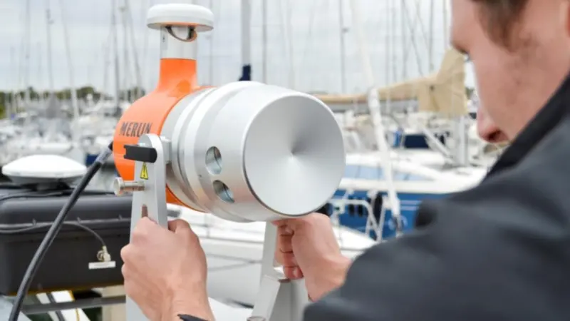 Renishaw’s new Merlin laser scanner for measuring and recording time-tagged geo-referenced