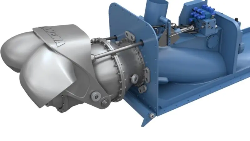 Roll-Royce says its Kamewa A3 series waterjet is up to 3% more energy-efficient than earlier models