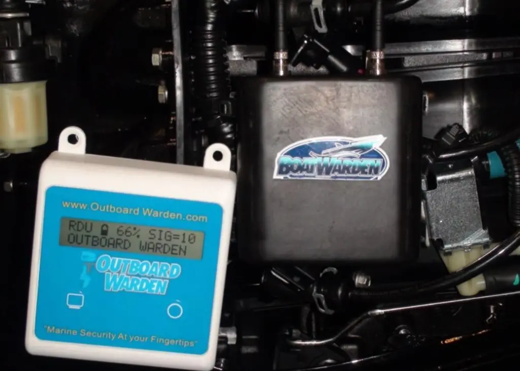 Outboard Warden's proximity alert is said to be more responsive than a geo-fence