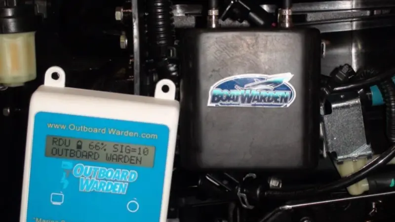 Outboard Warden's proximity alert is said to be more responsive than a geo-fence