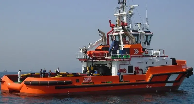 'Adler' has multipurpose capabilities including salvage and oil recovery (Bogazici Shipyard)