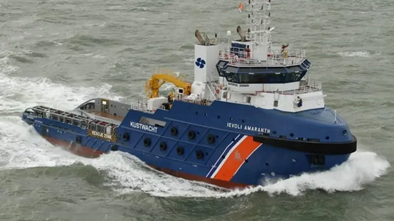 Multraship now operate the Dutch Coastguard ETV to be renamed 'Guardian' (Netherlands Coastguard)