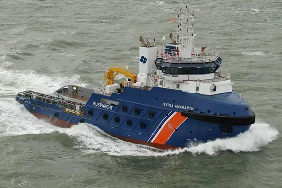 Multraship now operate the Dutch Coastguard ETV to be renamed 'Guardian' (Netherlands Coastguard)