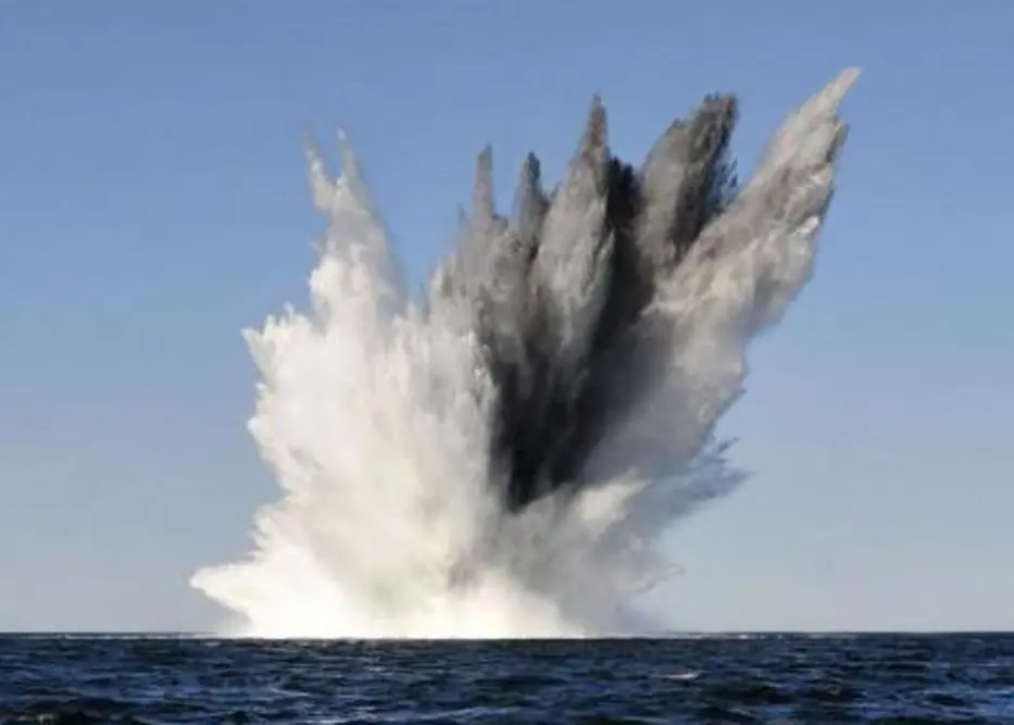 Going with a bang: a controlled explosion of unexploded ordnances