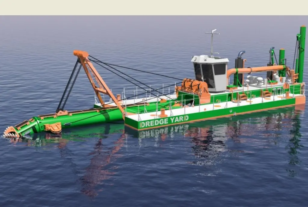 The high performance dredge pump was developed and manufactured by Dredge Yard
