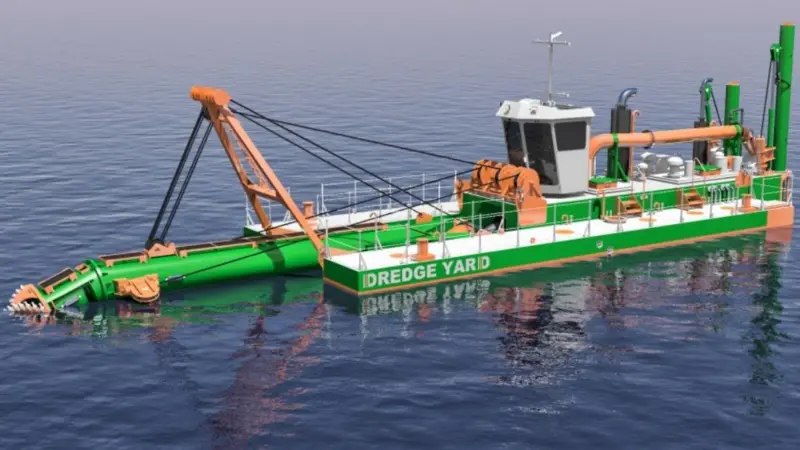 The high performance dredge pump was developed and manufactured by Dredge Yard