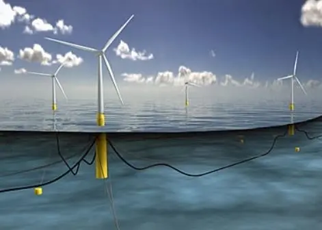 The mooring components are critical for any floating wind farm