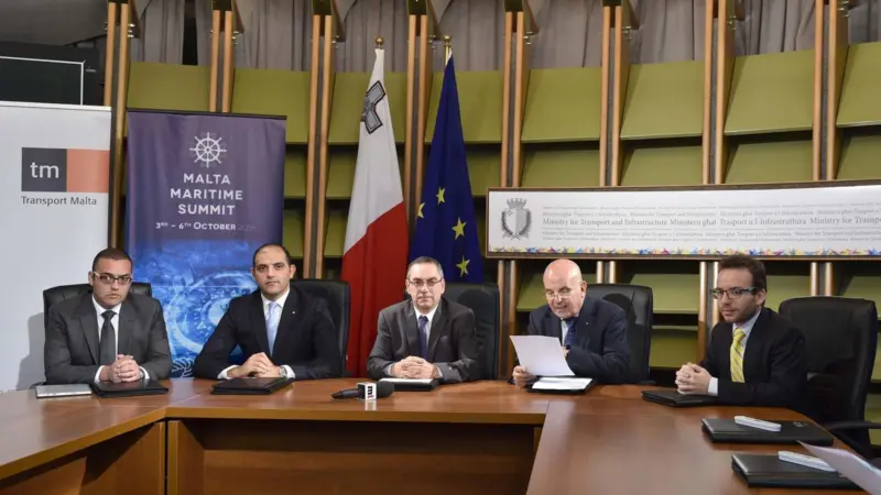 The Minister for Transport, the Hon. Joe Mizzi, discusses plans to launch the first ever Malta Maritime Summit
