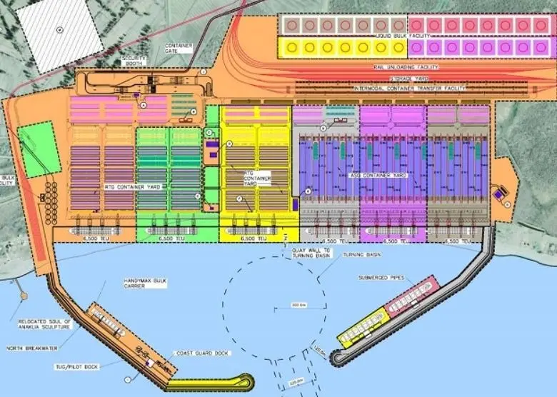 The Anaklia Deep Sea Port will cover approximately 400 hectares of land, and the consortium will have exclusive rights to use the land for 49 years