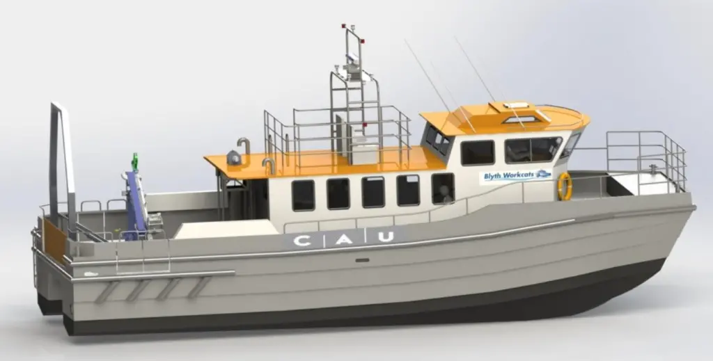 Blyth will supply this purpose built catamaran for a German University research programme