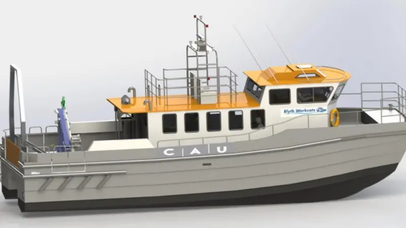 Blyth will supply this purpose built catamaran for a German University research programme