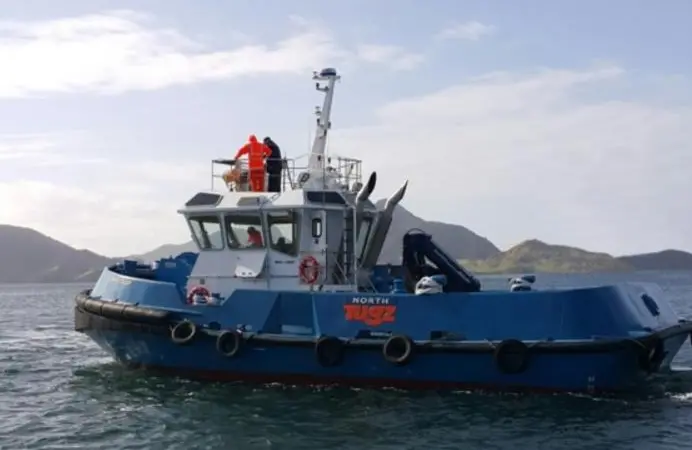The 'Marsden Bay' is designed to be operated by a crew of two