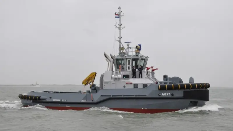 In total, the RNLN, in cooperation with the Swedish Navy, has ordered five vessels