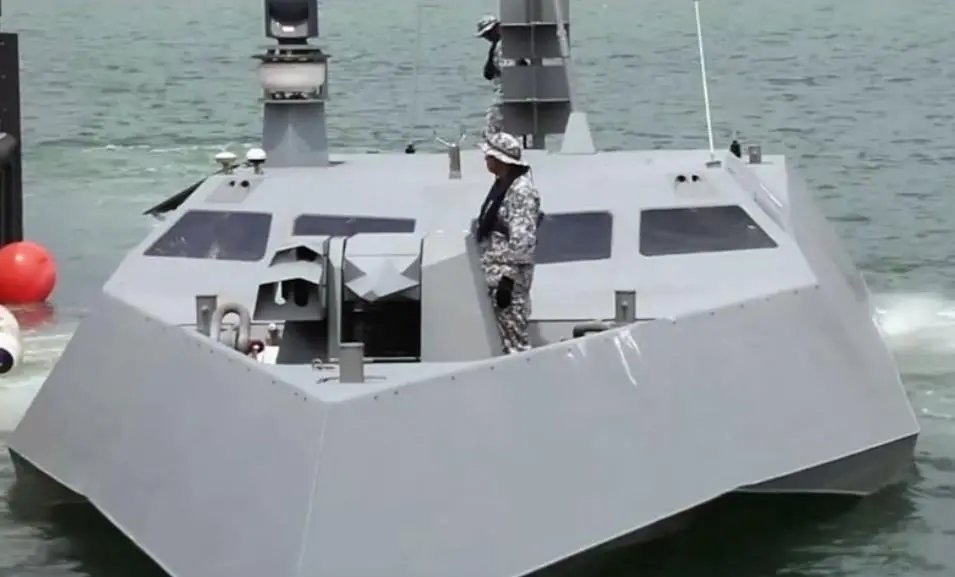 The Specialised Marine Craft is operated by a four-person crew