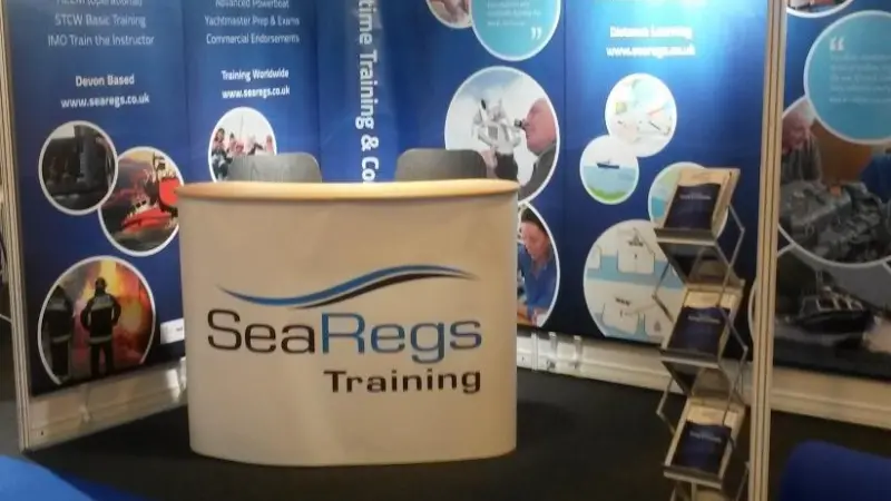 Visit SeaRegs Training at Seawork International 2016 on stand PG248