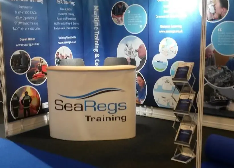 Visit SeaRegs Training at Seawork International 2016 on stand PG248
