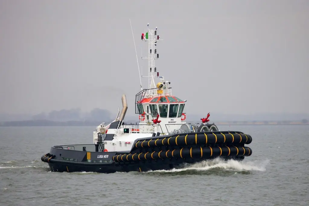 Fratelli Neri's newbuild is another of the ever-popular ASD Tug 3212 design (Damen)