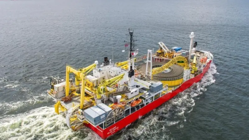 Nexans Skagerrak, Nexans Norway’s 118m cable laying vessel for which iSurvey is providing an extensive range of support facilities under a multi-year frame agreement