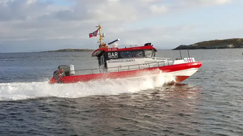 RS Simard Buholmen an SAR vessel built by Hukkelberg in 2001