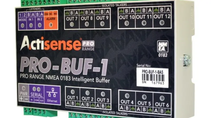 Actisense will unveil its new PRO-BUF-1 at Seawork