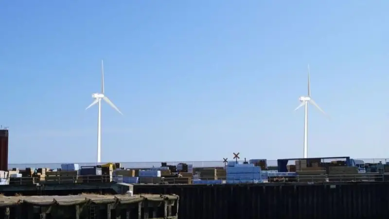 Norvento's impression of how the turbines could look