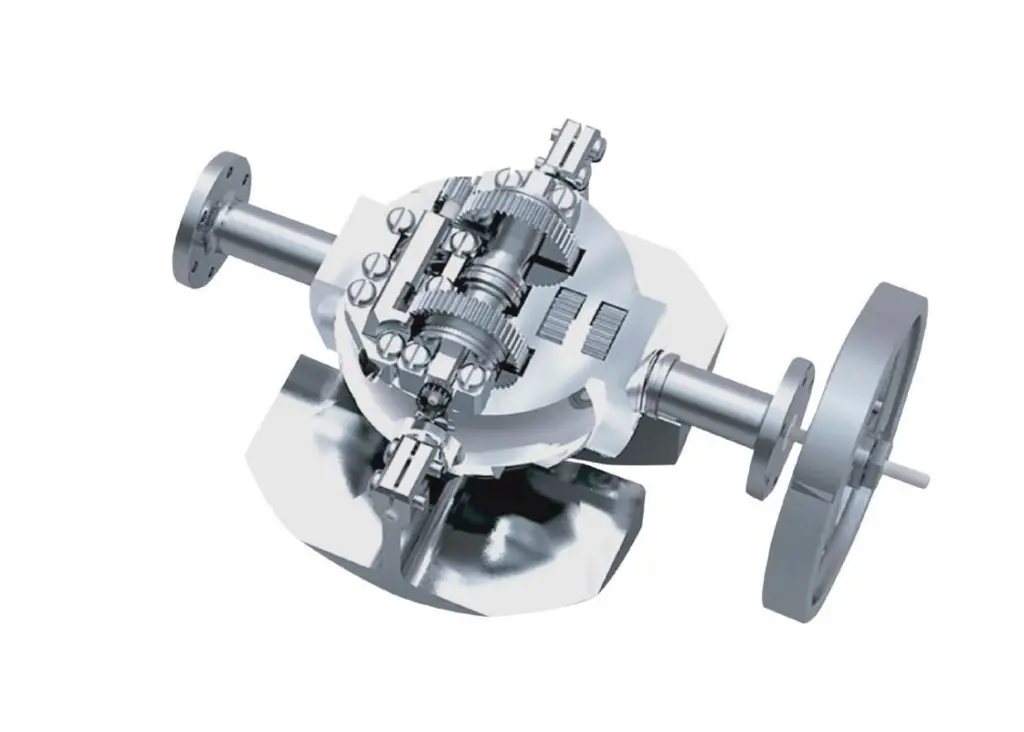 The WITT device appears to use a series of gears and connecting rods to harvest random motion to turn a flywheel