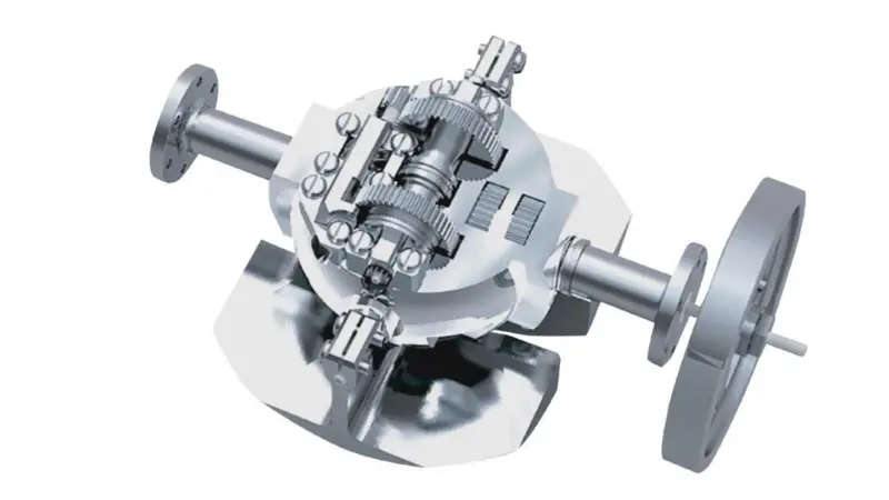 The WITT device appears to use a series of gears and connecting rods to harvest random motion to turn a flywheel