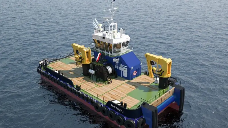 Artist's impression of Briggs new Multi Cat 2712 (Damen)