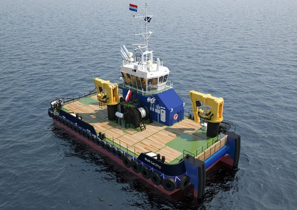 Artist's impression of Briggs new Multi Cat 2712 (Damen)