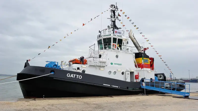 'Gatto' is built for S.E.R.S. Towage, part of Gesmar Group (Rosetti Marino)
