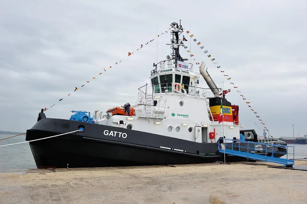 'Gatto' is built for S.E.R.S. Towage, part of Gesmar Group (Rosetti Marino)