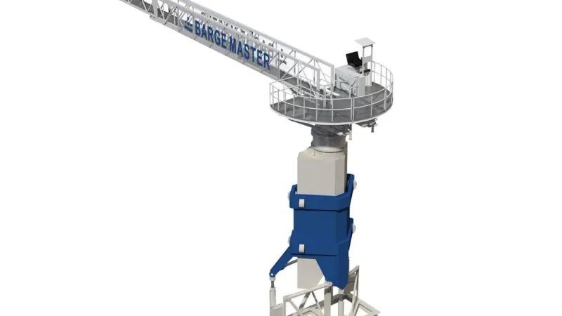 Modular build process for the Barge Master gangway