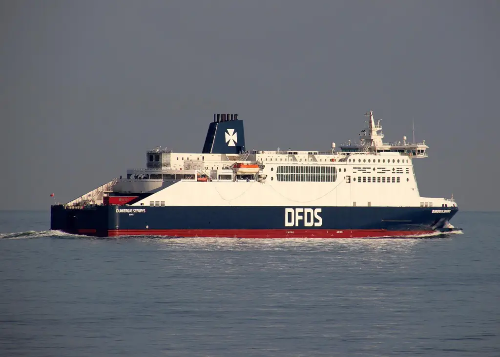 DFDS Seaways – one of the vessels fitted with new DuroWipers Pantographs Photo: John Bryant