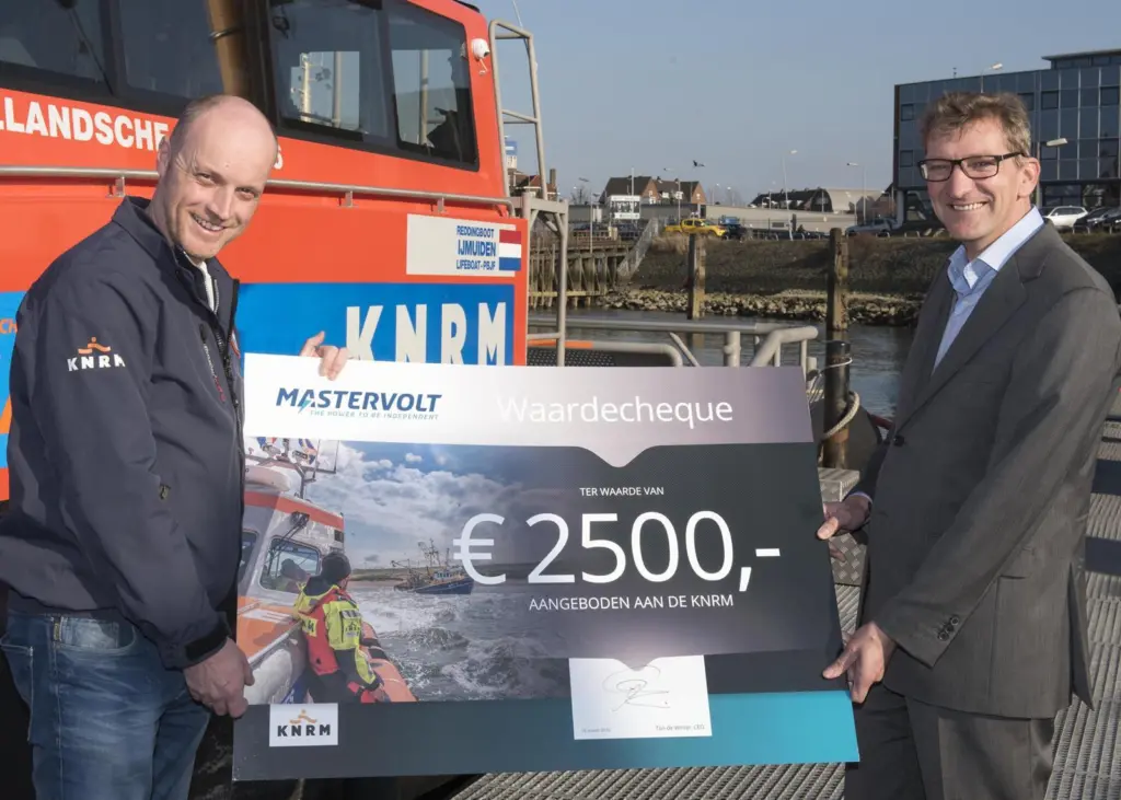Mastervolt’s main aim is to ensure the KNRM teams have a safer working environment