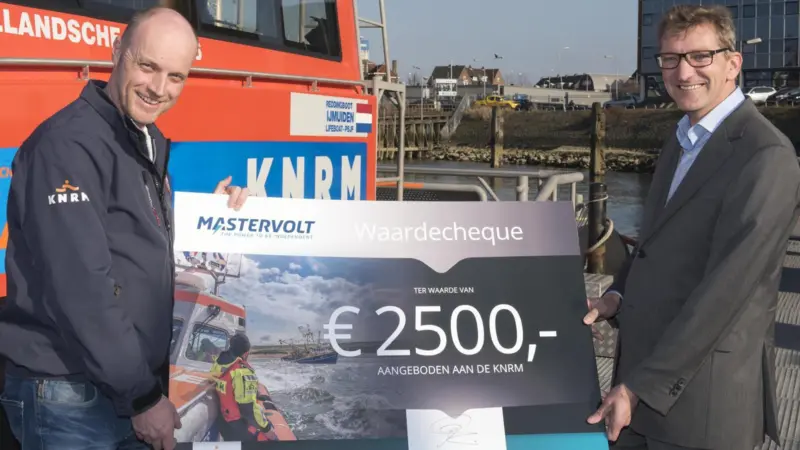 Mastervolt’s main aim is to ensure the KNRM teams have a safer working environment
