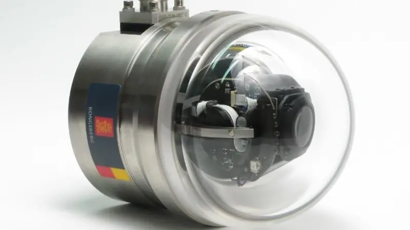 OE14-222/3 cameras are compatible with the Kongsberg Maritime IR remote control